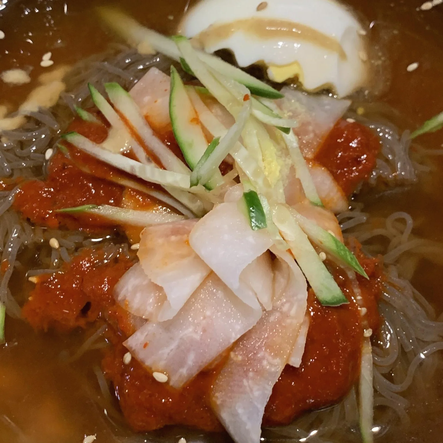 돈우애락 물냉면