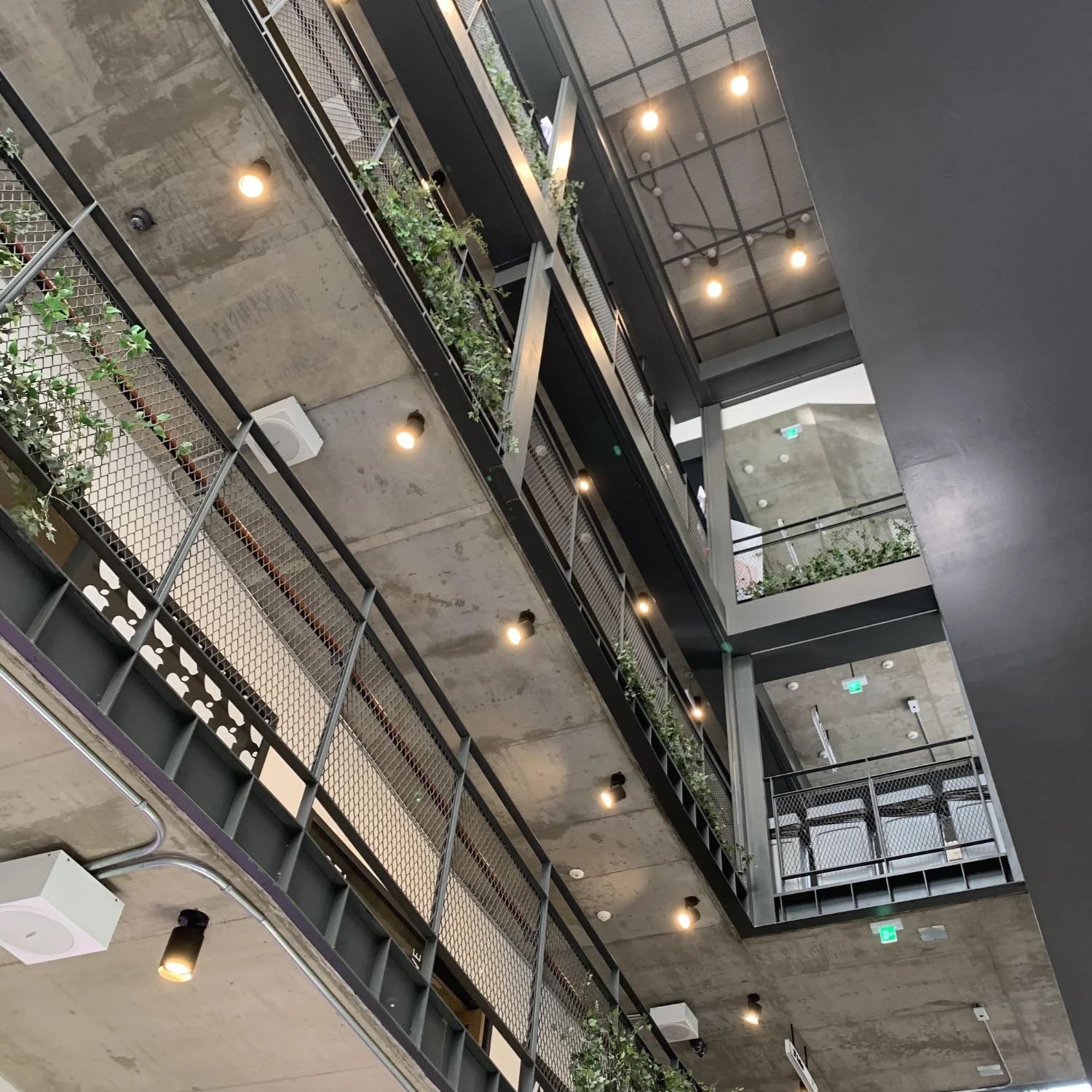 가로수길 가로골목 전시장 내부