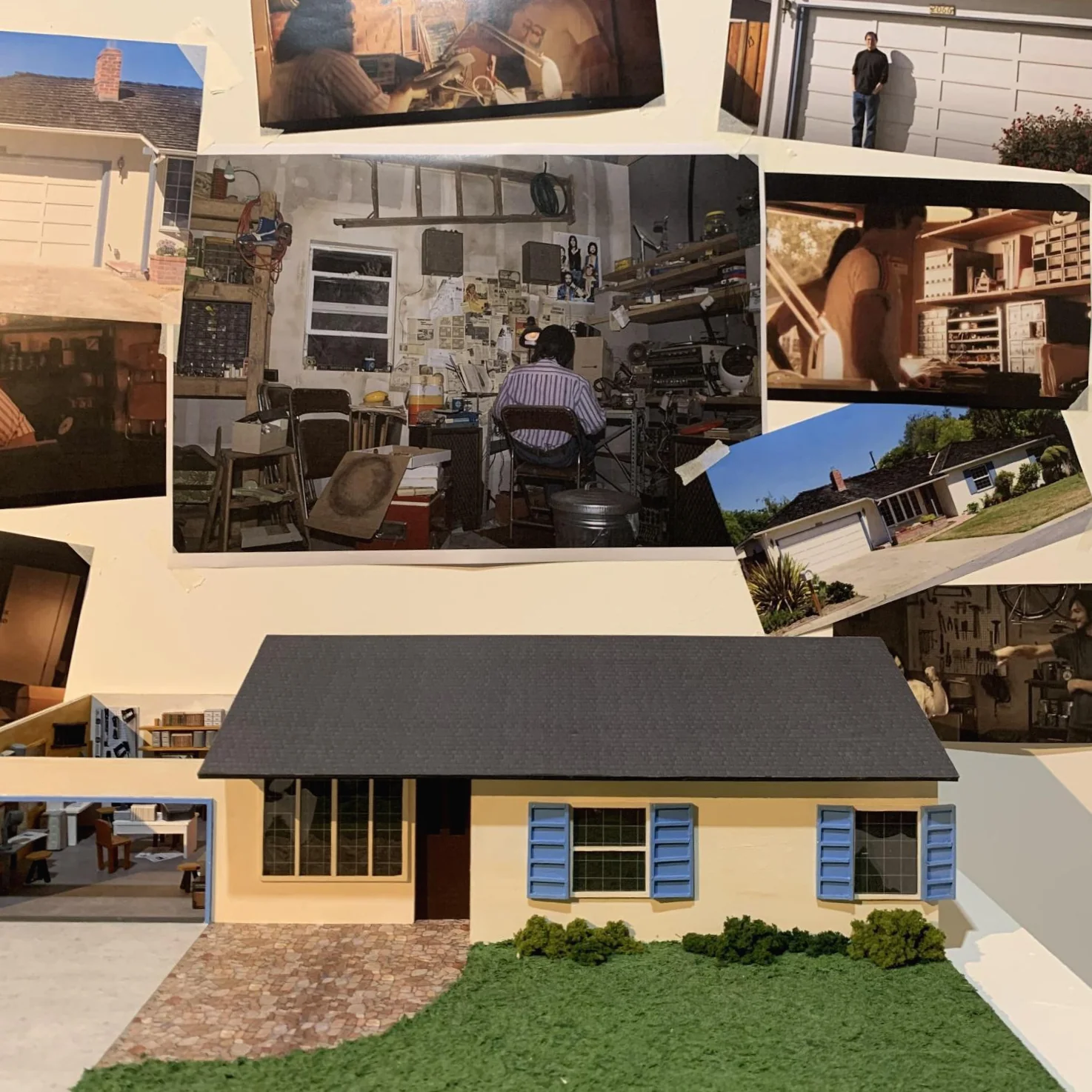 애플이 탄생한 잡스의 차고 미니어쳐