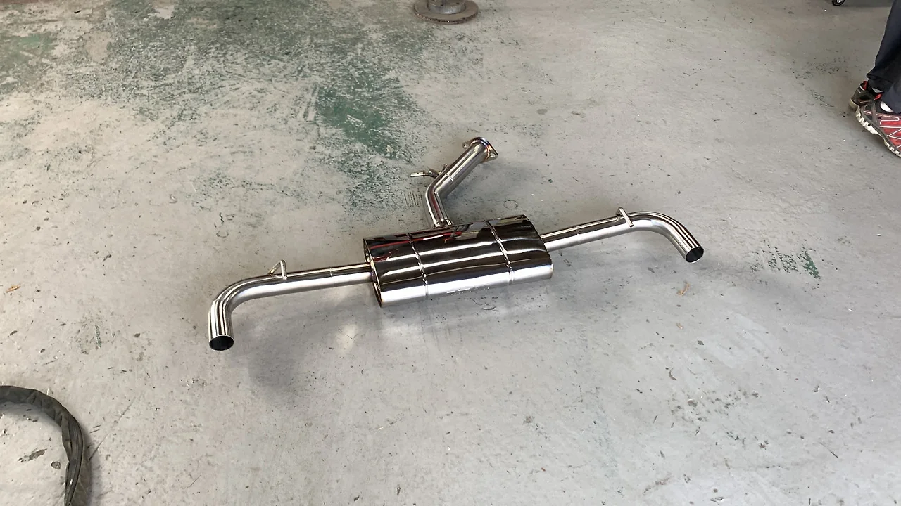 i30 케이스메이커(케메곽) 커스텀 배기 튜닝