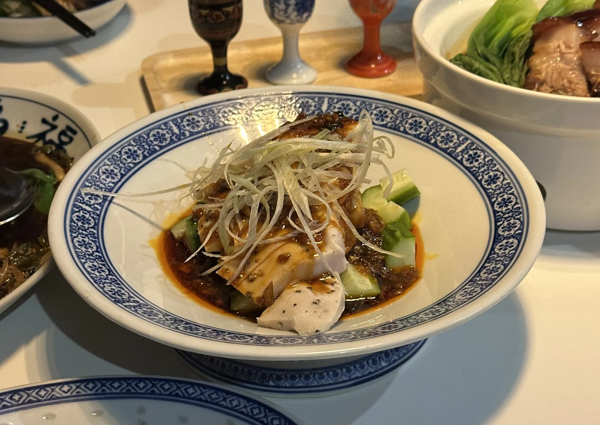 사천식 수비드 닭고기냉채